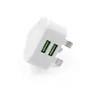 Cargador de teléfono móvil 5v1a Hong Kong enchufe estándar británico triangular estándar británico cabezal de carga de tres clavijas británico interfaz USB único soporte