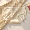 Roupa Íntima Feminina de Modal 100% Algodão Macia e Sem Marcas Antibacteriana Respirável Verão Novo Shorts Triângulo de Cintura Média