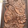 Mural de Relieve Imitación Cobre Fibra de Vidrio Cobre Forjado Figura Histórica Fondo Cultural Pared Cuadrada Mural de Relieve Cobre Fundido Personalización