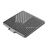 Esterilla de silicona escurridora, con un diseño que dirige el agua hacia afuera, para escurrir tazones y platos, posavasos resistentes al calor para la mesa del comedor y esterillas de silicona para escurrir en la cocina resistentes a altas temperaturas para encimeras