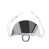 Mascarilla transparente antivaho para chef para uso en cocina, apta para restaurantes, hecha de plástico y diseñada para prevenir la propagación de gotas.