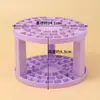 Porta lápices de acrílico multiusos para almacenamiento, porta lápices, pincel, plástico, estante de almacenamiento para brochas de maquillaje, gran capacidad, escritorio, sensación de alta gama