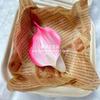 Flor de loto simulada cabeza de herradura flor simulada regalo para la mano Lu Fu caja de regalo DIY corsage de Phalaenopsis pasador flores decorativas