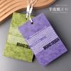 Etiqueta de papel especial de alta calidad diseño personalizado ropa ropa ropa de mujer etiqueta punto universal etiqueta plegable personalización