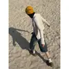 Shorts Jeans Retrô Americano para Mulheres, Calça Reta de Comprimento Médio Baixa para o Verão, Calça Sete Pontos Vintage Super na Moda
