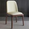 Silla Octagonal Silla de Comedor de Madera Maciza Silla para Mesa de Comedor en Casa Silla de Respaldo Suave Simple Moderna de Lujo Ligero Taburete Comedor Escandinavo