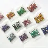 Rhinestones Redondos de Fondo Plano Acrílicos de Espalda Puntiaguda Rhinestones de Resina Accesorios para Uñas DIY Rhinestones de Cristal Proceso de Electrochapado
