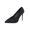 Sapatos Casuais Femininos de Salto Agulha Baixo Tamanho Grande 2020 Nova Coleção Primavera e Outono Estilo Coreano Slip-on Sapatos Femininos