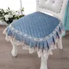 Almofadas para Mesa de Jantar e Cadeiras Estilo Europeu, Novas Almofadas de Assento de Inverno, Almofadas Ampliadas para Cadeiras de Jantar de Casa e Restaurante, Capas para Bancos