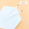 Tenedor coreano para cutículas para eliminar piel muerta pala callo herramientas para uñas manicura cuchillo para cutículas afilado Uñas en forma de V púas piel muerta