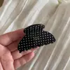 Pinza para el pelo de acetato de estilo nuevo coreano y japonés de alta gama, media pinza de tiburón para la parte trasera de la cabeza, para cabello fino, accesorio para el cabello