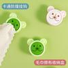 Paño de Cocina Anti-colisión de Dibujos Animados Enchufe para Plato Diseño Creativo Almacenamiento Sin Perforaciones Gancho para Toalla de Cocina Clip Enchufe para Plato