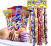 [Caja Completa] Alps Doble Paleta Tesoro Orbe Paquete Esférico Paleta Multiflavor Día del Niño Nostalgia