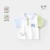 Camisetas de Manga Corta para Bebés, Ropa Casual de Verano para Niños, Estilo Delgado de Algodón Puro, Ropa Linda de Verano para Bebés y Niños Pequeños, Ropa para Exteriores