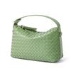 2026 Bolso Acolchado Nuevo de Moda de Nicho tipo Dumpling, Bolso de Hombro Único Cruzado, Bolso de Mujer de Cuero Genuino, Bolso Tejido de Piel de Oveja