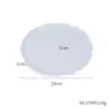 Molde de silicone para bandeja de mesa em forma de onda de resina cristalina DIY, moldes redondos de flor e fruta de três camadas, grandes, médios e pequenos