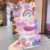 Horquilla de Dibujos Animados para Niños Celebridad de Internet Coreana Princesa Tocado Niñas Niña Pequeña Cabello Roto Horquilla bb Accesorios para el Cabello de Bebé Lindo