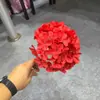 90 Piezas de Tallos Individuales de Flor de Hortensia Grande, Arreglos Florales de Boda con Hortensias, Flores Artificiales Redondas Altas