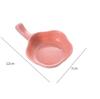 Plato de condimento de paja de trigo con asa, plato de condimento para salsa, vinagre, olla caliente, escurridor para salsa, palillos, regalo práctico