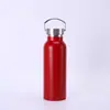 Taza aislada de gran capacidad estilo americano, acero inoxidable 304, botella de agua deportiva portátil, tetera de gran capacidad para ciclismo al aire libre