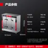 Gabinete de Vapor Automático Grande Demax em Aço Inoxidável 304 com Múltiplos Pratos, Gabinete Elétrico Inteligente Comercial de Vaporização de Arroz com Controle de Temperatura
