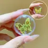 Adesivo para Celular de Ouro Puro 999 com 2mg de Ouro, "Princesa, Por Favor Fique Rica," "Tesouro, Dinheiro Importa," "Não Fique Bravo," Adesivo Criativo para Presente