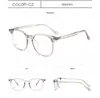 Gafas Ovaladas Negras Ultraligeras Dr.Lolly para Hombre, Aptas para Lentes Graduados, Montura Grande para Caras Grandes, Efecto Adelgazante, Montura de Alta Gama