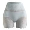 Shorts de Segurança para Mulheres, Anti-Exposição, Cintura Alta, Levanta Bumbum, Jacquard de Renda, Sensação de Pele, Modelador, Controle Forte da Barriga, Shorts Modeladores de Abdômen