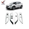 Adecuado para el panel del interruptor de vidrio de la ventana modificada Yaris Cross 21, reposabrazos interior con pasta brillante