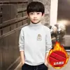 Y Two Two Eight Three # Blusa Térmica Infantil com Estampa de Desenho Animado, Nova Camada Base para Crianças, Gola Alta Meia, Camiseta de Manga Longa Tendência