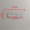 Ganchos Transparentes de Pared para Cocina y Baño Ganchos Adhesivos Fuertes Sin Rastro Accesorios de Parche Sin Clavos Ganchos Transparentes de Almacenamiento