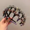 Diadema de Cristal Super Brillante Estilo Francés Grueso de Hada Fina Nueva Moda 2025 Diadema Versátil Exquisita Pasador Accesorios para el Cabello
