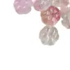 Cuentas Coloridas en Forma de Calabaza de 6*10mm, Cuentas Espaciadoras de Jade de Color Turmalina, Accesorios para Joyería DIY