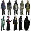 Casa Embrujada Disfraz de Terror Zombie Atuendo Broma de Sala de Escape Disfraz de Miedo Accesorios para Fiesta de Halloween