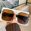Gafas de Sol de Lujo Estilo Borde Cortado Sin Marco Modelo 2026 para Mujer, Gafas de Sol de Gama Alta, Gafas de Sol al por Mayor para Transmisiones en Vivo de Tiktok