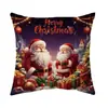 Funda de Almohada Decorativa para Sala de Estar con Impresión Digital Atmosférica Funda de Cojín para Festival Funda de Cojín para Sofá de Navidad Amazon
