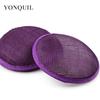 Base Redonda de Lino Malla Accesorios para el Cabello Sombrero de Copa Base de Sombrero 13.5CM AliExpress Explosiones