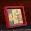 Tarjeta de la Fortuna de Lámina de Oro de Imitación 2026, Adhesivo para Teléfono Móvil de la Fortuna, Tarjeta de Imitación de Oro con el Título de la Lista Dorada de la Torre Wenchang, Adhesivo para Teléfono Móvil