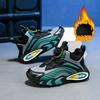 Tenis para niños Zapatos de baloncesto Niños Primavera Nuevo estilo Niños medianos y grandes Zapatos casuales profesionales Suela gruesa Zapatos para niños Papá Transpirables