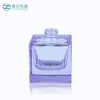 Botella de Perfume con Atomizador 30ml Botella Cuadrada de Vidrio Botella para Base Líquida Cosméticos Botella Mini de Esencia con Fondo Grueso