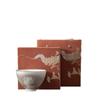 Taza de Té Cerámica Zhiye Tangwei Taza de Té para el Hogar Gran Capacidad Taza de Té Kung Fu Retro Chino Taza de Maestro Regalo