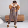 Pijama de una pieza para niño, nuevo traje de gateo de algodón puro para niño de primavera y otoño, ropa de casa para bebé, saco de dormir de una pieza para niños