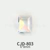 Nuevos accesorios para uñas sal marina queso palillos hielo flash cristal transparente fondo puntiagudo forma de diamante decoraciones de diamante para uñas al por mayor