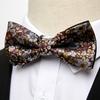 Pajarita para Hombre Novio Vestido de Novia Ropa Formal de Negocios Pajarita Jacquard Pajarita para Hombre Accesorios para Fiesta de Bodas
