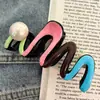 Pasador de Pelo de Dibujos Animados Coreanos Lindo con Lazo para Mujeres en la Parte Trasera de la Cabeza, Tamaño Grande, Gama Alta, Versátil Pasador Accesorio para el Cabello