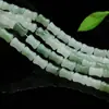 Aiyu Bambú Verde Natural Tianshan Cuentas Cadena Larga Cuentas de Jade Semiacabado Cuentas DIY Mayoreo S5120306