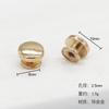 Cabeza de Heshang venta caliente una gran cantidad de accesorios para carcasas de teléfonos móviles DIY anillo de cinturón de latón cadena de uñas con pezón de cabeza de Heshang accesorios para equipaje