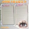 Estilo coreano Nuevo Todo a juego Gato salvaje Pestaña inferior Gran capacidad Libro de pestañas Agrupación individual de simulación Espejo Atmósfera Perezoso