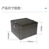 Empaque de Lata para Producto de Salud, Tabletas de Ginseng, Pasta de Cuerno de Ciervo, Caja Metálica Cuadrada con Fondo a Presión, Caja de Hojalata, Caja Portátil