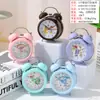 Reloj Despertador Luminoso de Dibujos Animados Creativos para Niños, Simple y Elegante, Multifuncional para Dormitorio Mesita de Noche Snooze Reloj Electrónico Venta al por Mayor